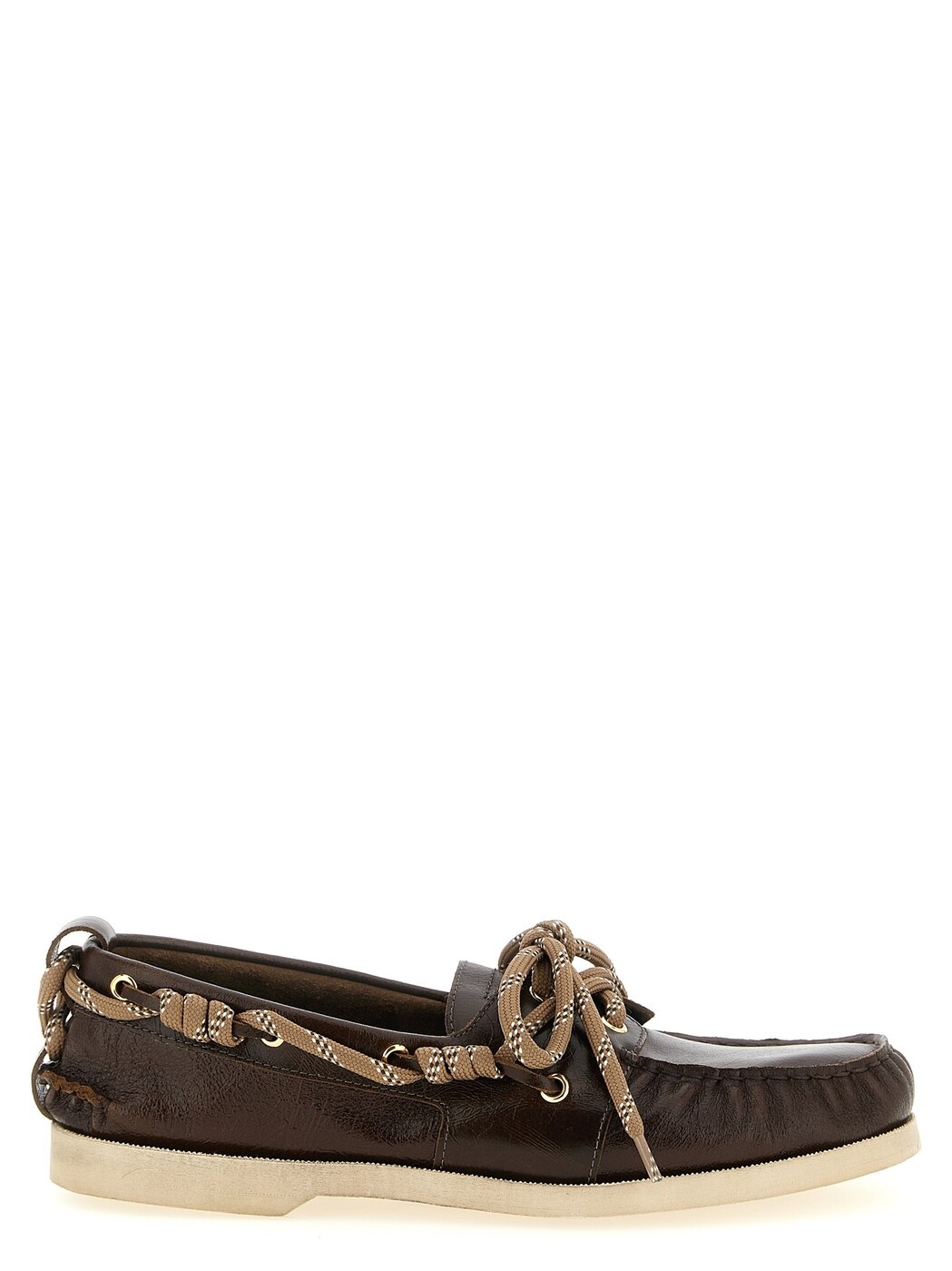 ゴールデン グース 晴れ晴れしい ブランド名 GOLDEN GOOSE 置き目毛革 メンズ 赤銅色 Loafers Boat loafers GMF00883F0083185538155381 Brown 関税 貨物輸送無料 2026SS ju