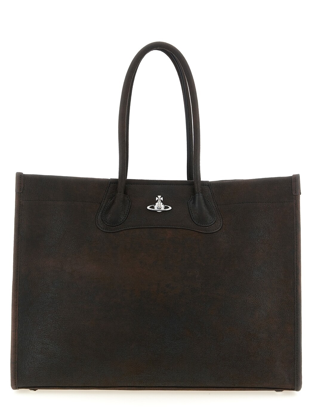 ヴィヴィアン・ウエストウッド VIVIENNE WESTWOOD トートバッグ レディース ブラウン Tote bags Troy shopping bag 4D01000JUL00BKD402 Brown 関税 送料無料 2026SS ju