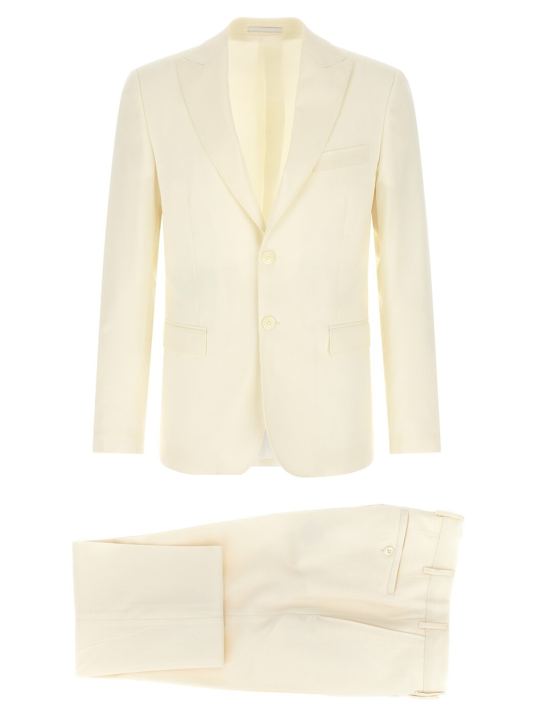 パルジレリ PAL ZILERI フォーマル 背広 メンズ 白いこと Formal Outfits Wool dress - Ceremony line 9CJ37026E2SA00281 White 関税 貨物輸送無料 2026SS ju