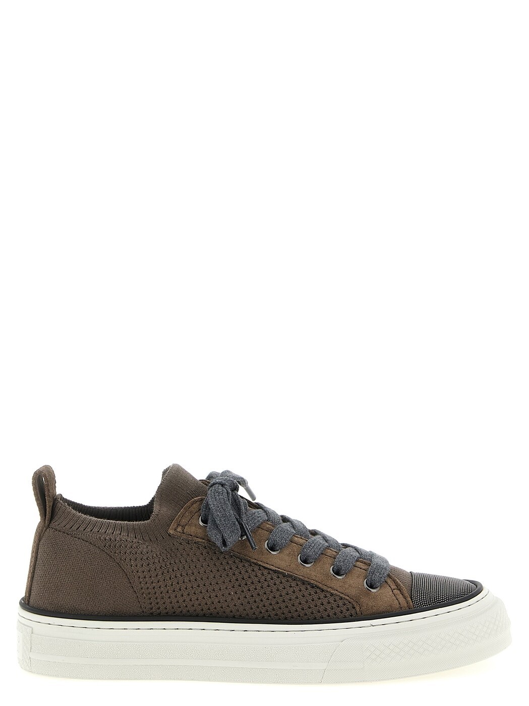 ブルネロクチネリ BRUNELLO CUCINELLI スニーカー レディース ブラウン Sneakers Monile knit sneakers MZ35G2650C8705 Brown 関税 送料無料 2026SS ju|BRANDSHOP「il Tesoro」