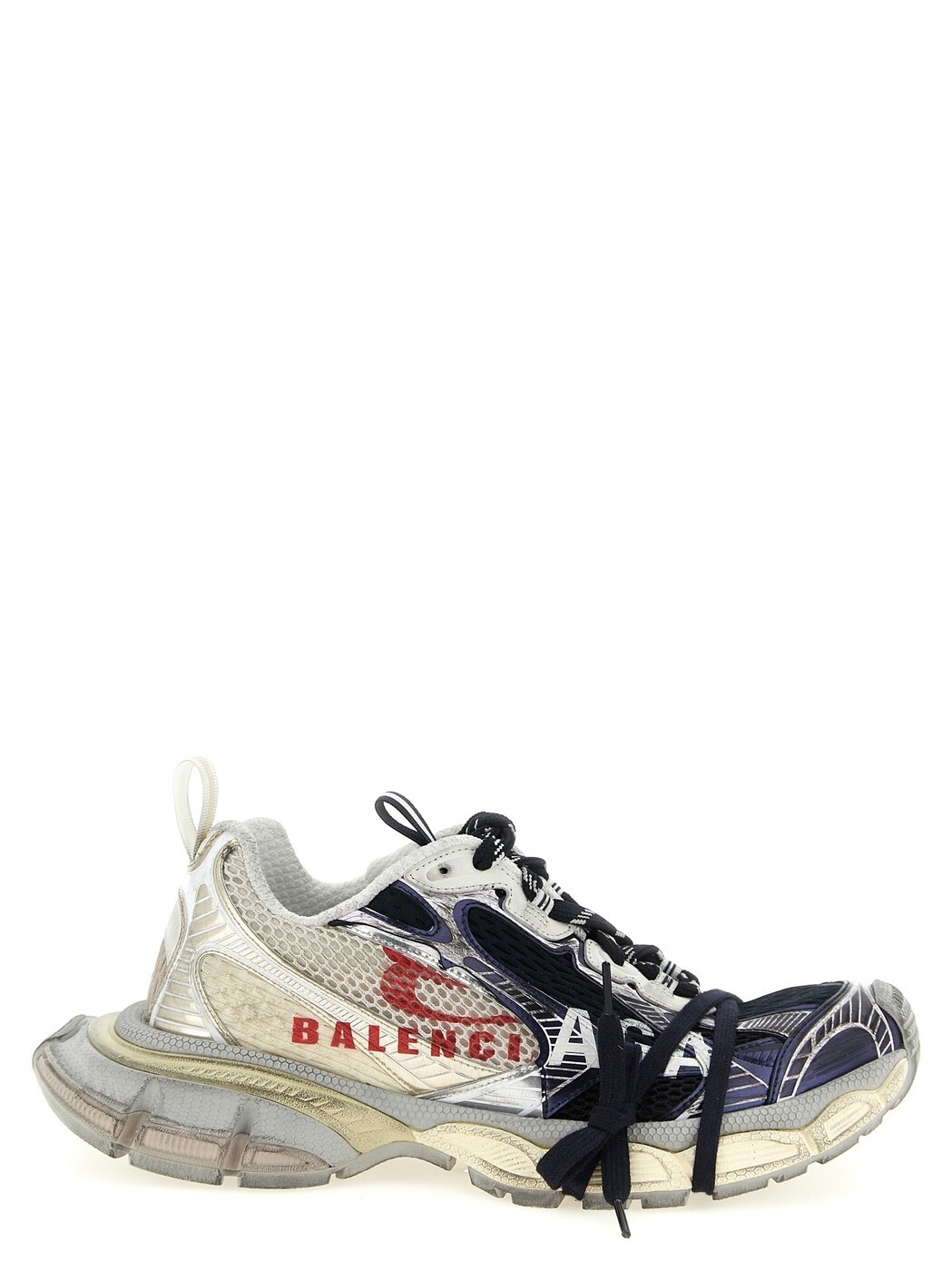 バレンシアガ BALENCIAGA スニーカー メンズ マルチ色つや Sneakers \u00273XL Split Logo\u0027 sneakers 840090W3XSG9161 Multicolor 関税 貨物輸送無料 2026SS ju