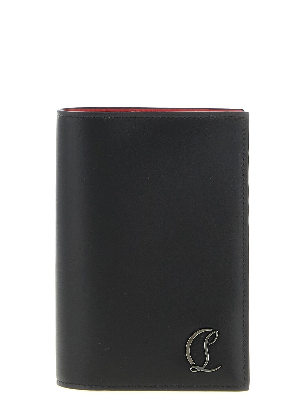 クリスチャンルブタン CHRISTIAN LOUBOUTIN 先端技術付属物 流行り物小物 メンズ 黒いこと Hi-Tech Accessories \u0027Mooncrest\u0027 passport holder 1265313B078 Black 関税 貨物輸送無料 2026SS ju