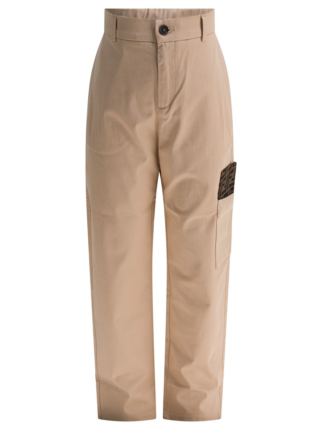 FENDI FENDI ズボン ズボン下 ガールズ ベージュ Trousers Trousers JMF545AS5YF1P2N Beige 関税 貨物輸送無料 2025AW vi
