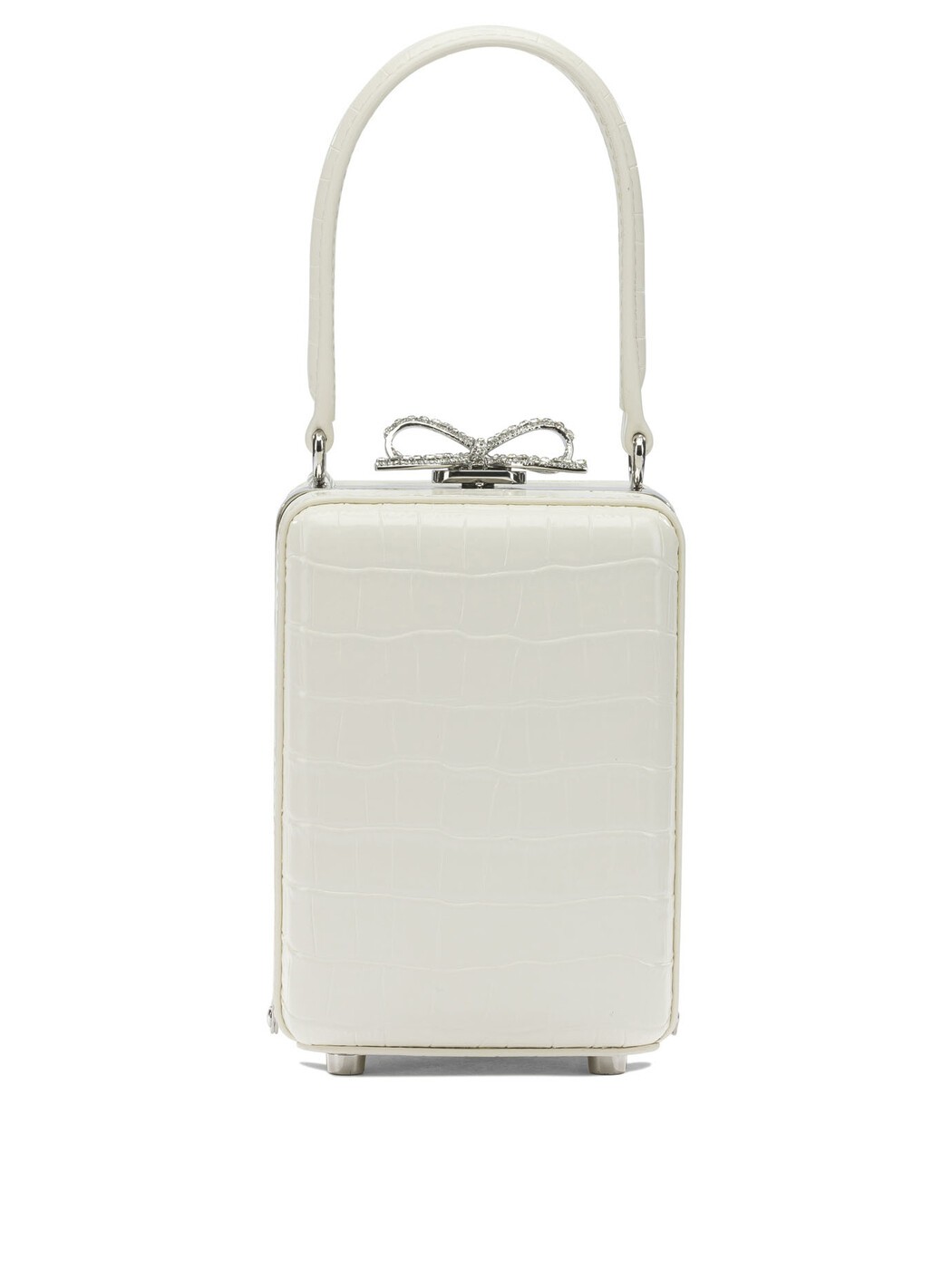セルフ ポートレート SELF PORTRAIT バッグ レディース ホワイト Business bags Leather mini handbag RS26-302-CCREAM White 関税 送料無料 2026SS vi