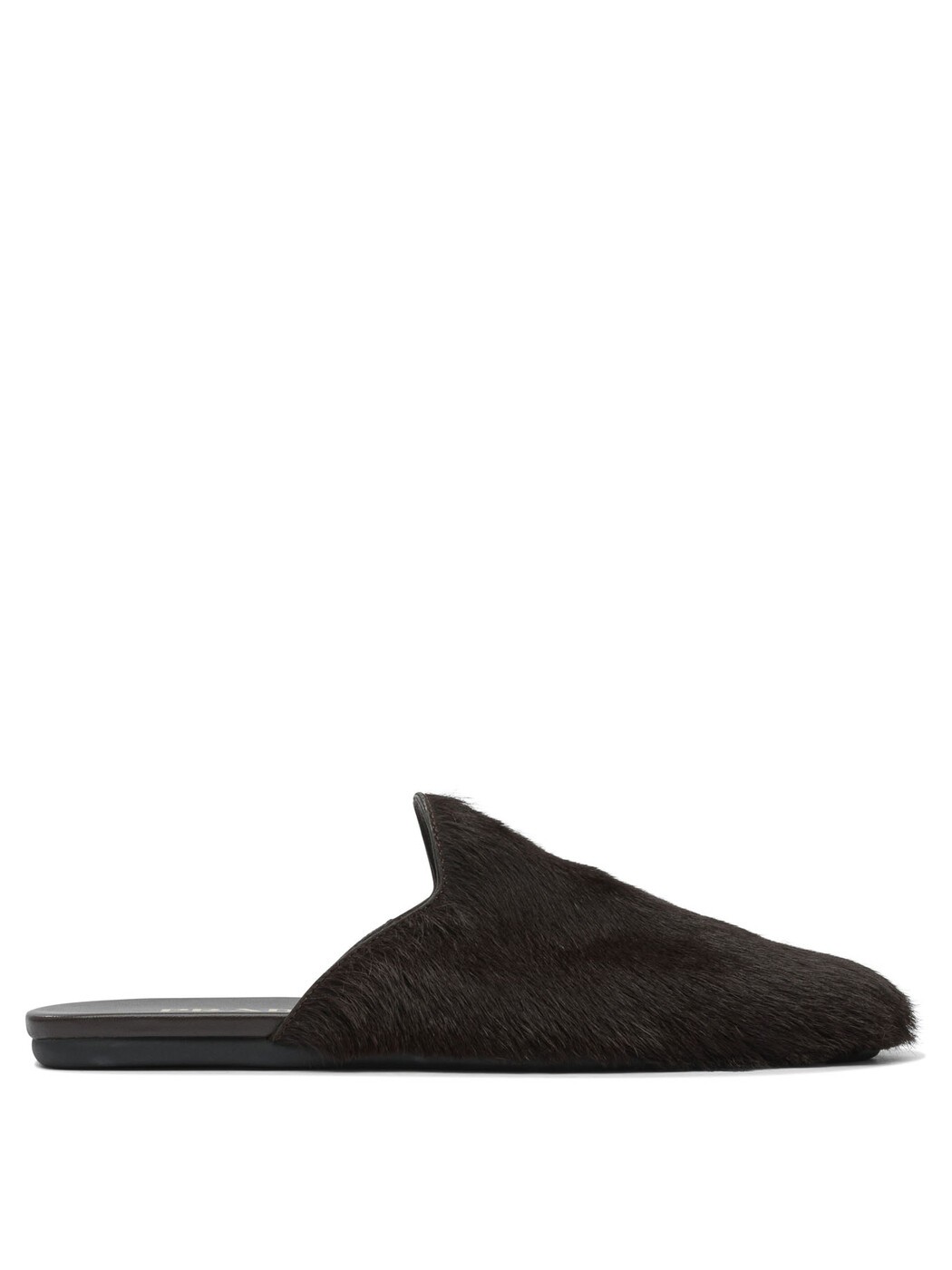 プラダ PRADA 置き目毛革 レディース 赤銅色 Loafers Leather sabot 1S008O2HIOF0324 F DD05 Brown 関税 貨物輸送無料 2025AW vi