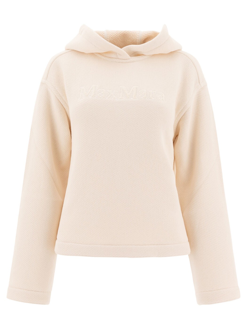 マックス パンパノウサギ MAX MARA 調教師 レディース 白いこと Sweatshirts Hoodie with embroidered logo 2511921018600GARY001 White 関税 貨物輸送無料 2025SS vi