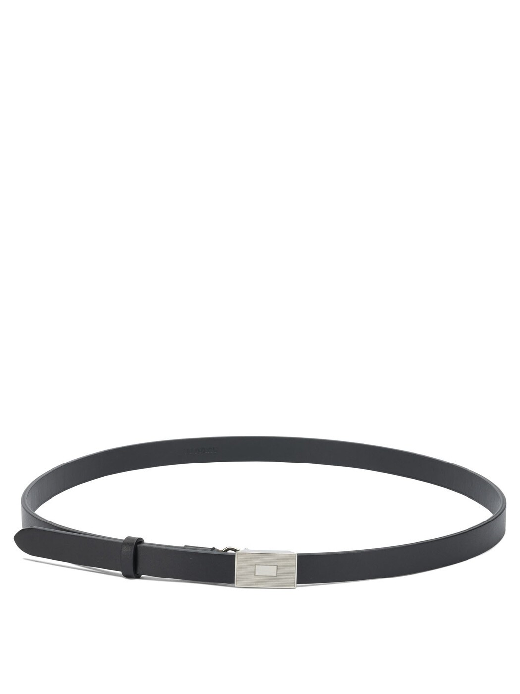オーラリー AURALEE 胴締め メンズ 黒いこと Belts Leather belt A00B04RPBLACK Black 関税 貨物輸送無料 2025AW vi メンズベルト-ベルト・サスペンダー
