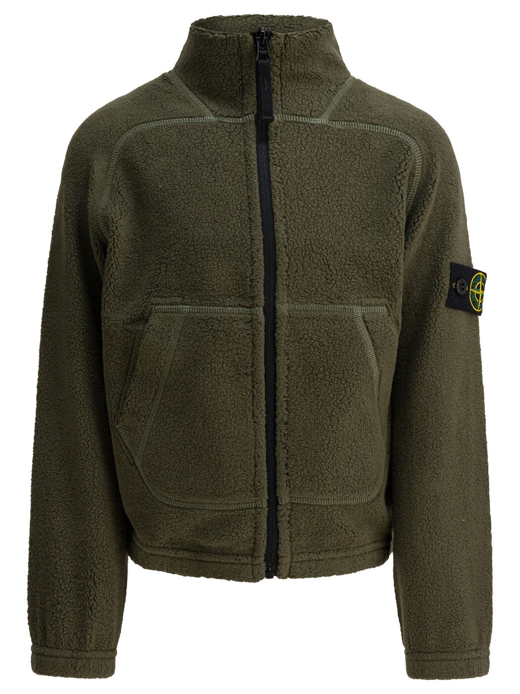 石ころ 島 STONE ISLAND JUNIOR クルーネックスウェットシャツ 調教師 ボーイズ 緑であること Crew neck sweatshirts Sweatshirts 6100008-KS0181V0054 Green 関税 貨物輸送無料 2025AW vi