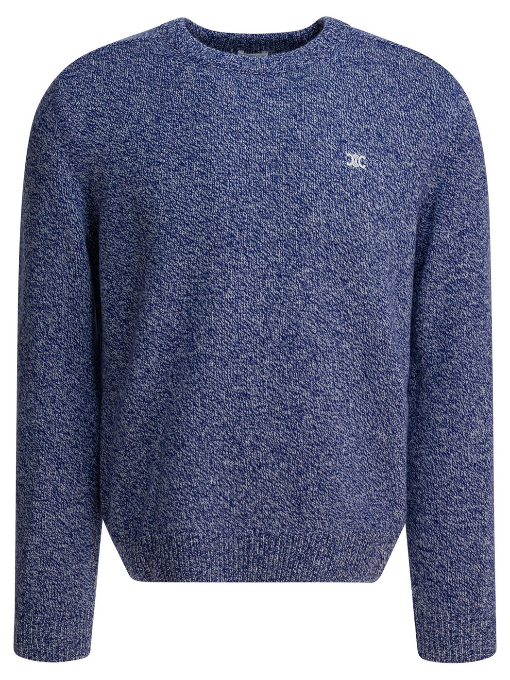 セリーヌ CELINE プルオーバー 編み物御召しもの メンズ 青碧 Knitwear Knitwear 2AC85048T.07BH Blue 関税 貨物輸送無料 2026SS vi