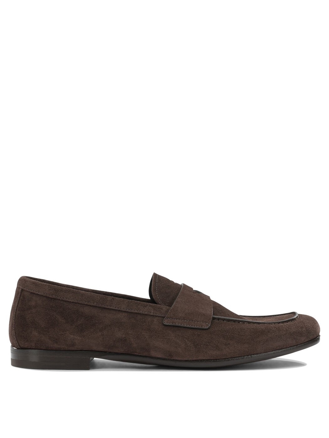 プラダ PRADA 置き目毛革 メンズ 赤銅色 Loafers Suede loafers 2DF090054F0003 F X000 Brown 関税 貨物輸送無料 2026SS vi