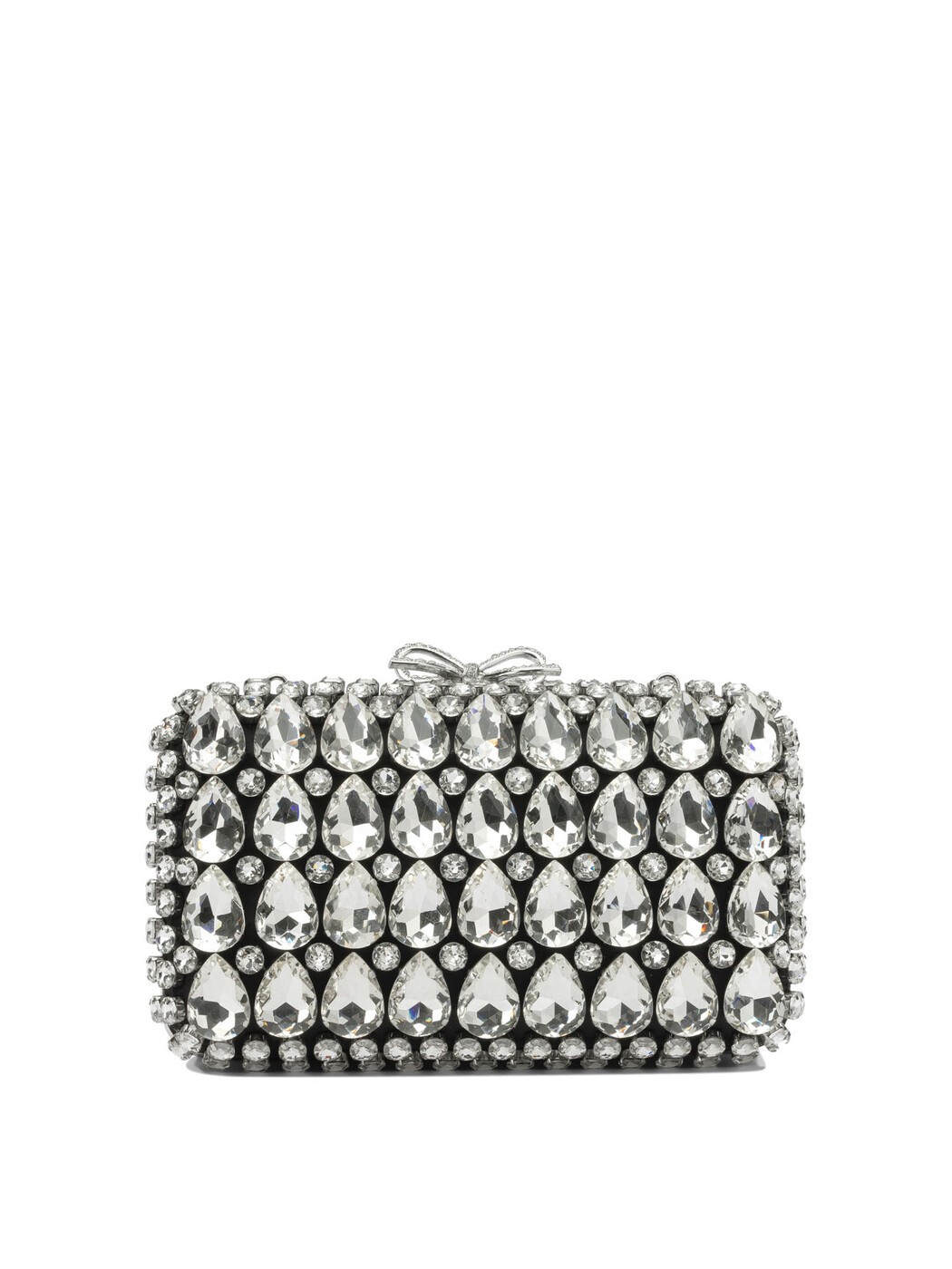 セルフ すがた絵 SELF PORTRAIT クラッチペダル御徒面子 レディース 黒いこと Clutch and wristlets bags Clutch with crystals SS26-305A-BBLACK Black 関税 貨物輸送無料 2026SS vi