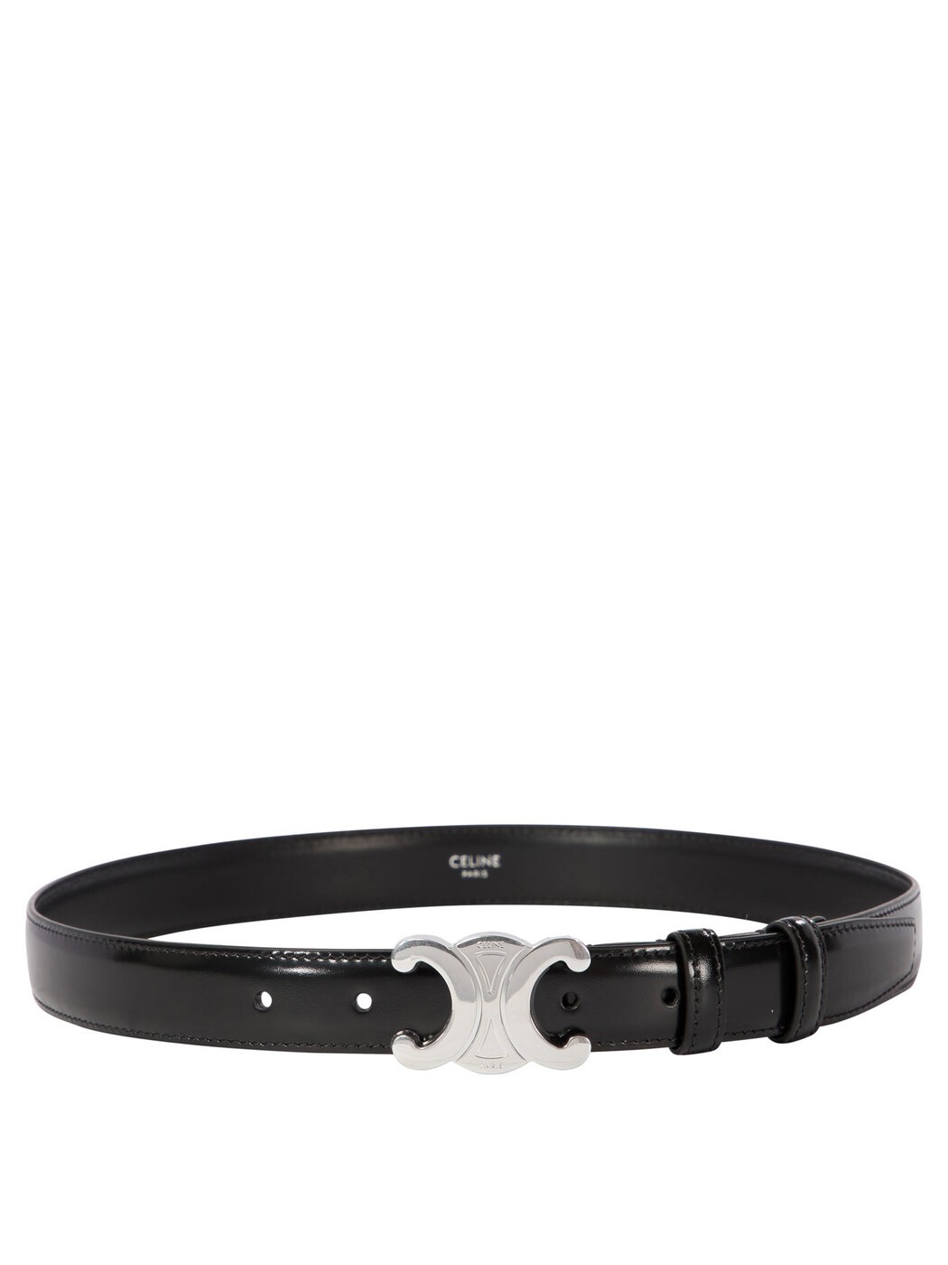 セリーヌ CELINE 三尺帯 メンズ 黒いこと Belts Belts 45AKA3A01.38SI Black 関税 貨物輸送無料 2026SS vi