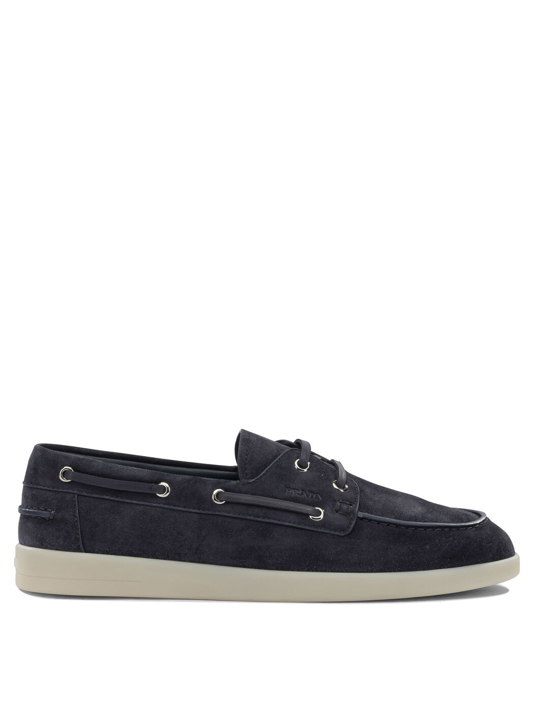 プラダ PRADA 置き目毛革 メンズ 青碧 Loafers Suede lace-up loafers 2EG503103F0008 F G001 Blue 関税 貨物輸送無料 2026SS vi