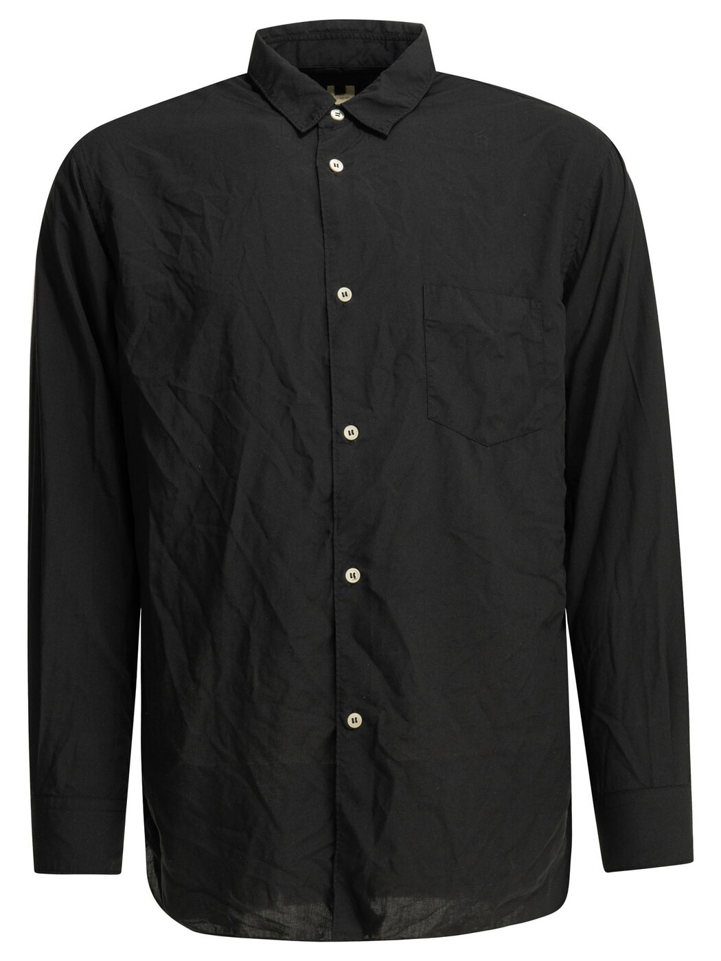 コム デ 給仕 COMME DES GARCONS プルオーバー メンズ 黒いこと Shirts Casual shirt FQ-B501-S261 BLACK Black 関税 貨物輸送無料 2026SS vi