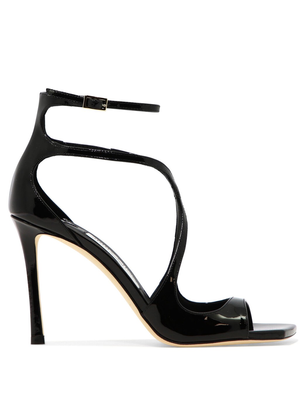 ジミーチュウ JIMMY CHOO サンダル レディース ブラック Sandals \"Azia 95MM\" heeled sandals AZIA 95PATBLACK Black 関税 送料無料 2026SS vi
