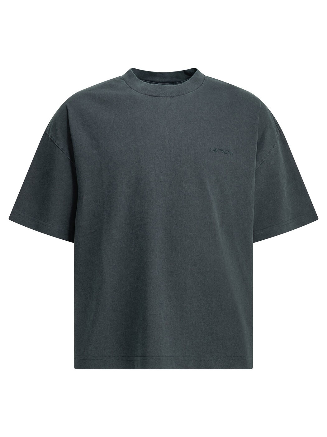 鉄道車両ハート型 ダブリューアイピー CARHARTT WIP プルオーバー メンズ 黒いこと T-shirts \"Benton\"" crewneck T-shirt I0355903IW.GD Black 関税 貨物輸送無料 2026SS vi"