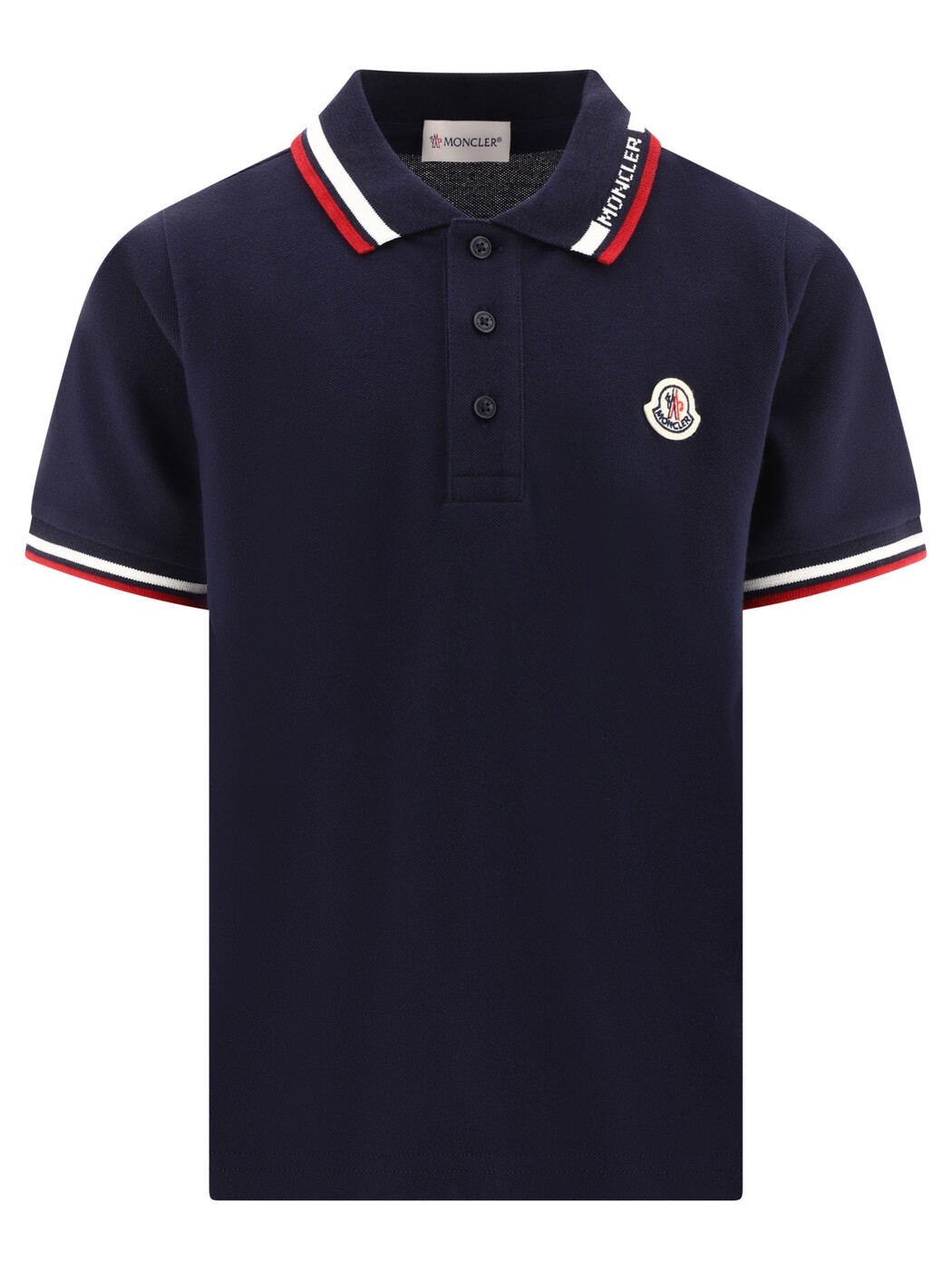 モンク軌跡 MONCLER スポーツシャツ トップス ボーイズ 青碧 Polo shirts Polo shirts 8A00012-8496W778 Blue 関税 貨物輸送無料 2026SS vi
