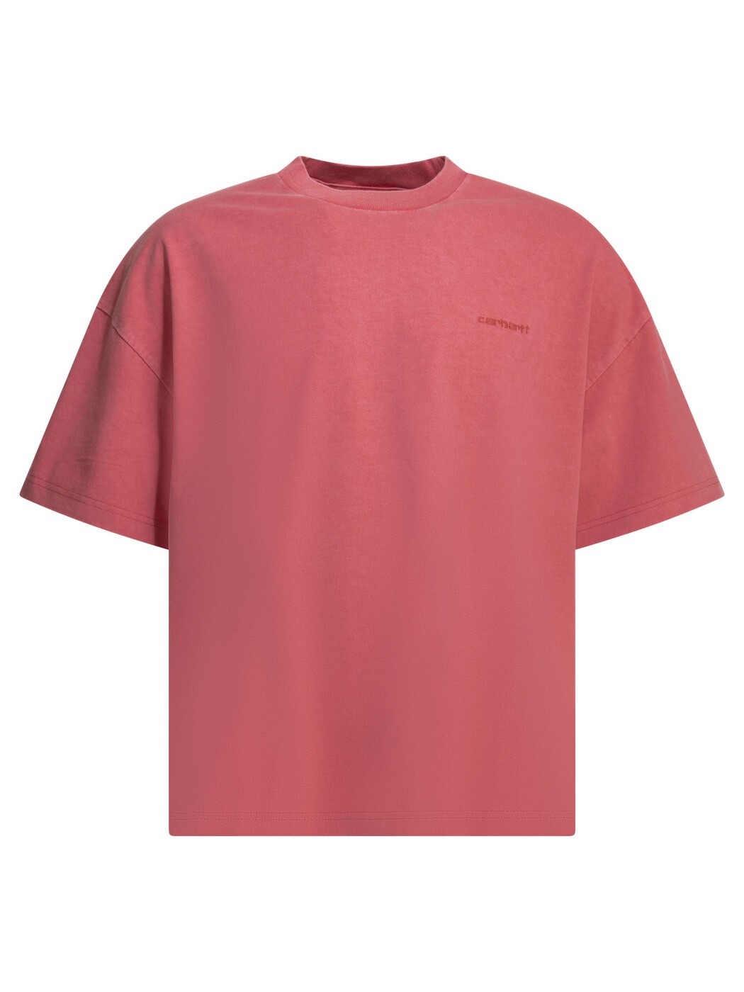 鉄道車両ハート型 ダブリューアイピー CARHARTT WIP プルオーバー メンズ パープル T-shirts \"Benton\"" crewneck T-shirt I0355903IJ.GD Fuchsia 関税 貨物輸送無料 2026SS vi"