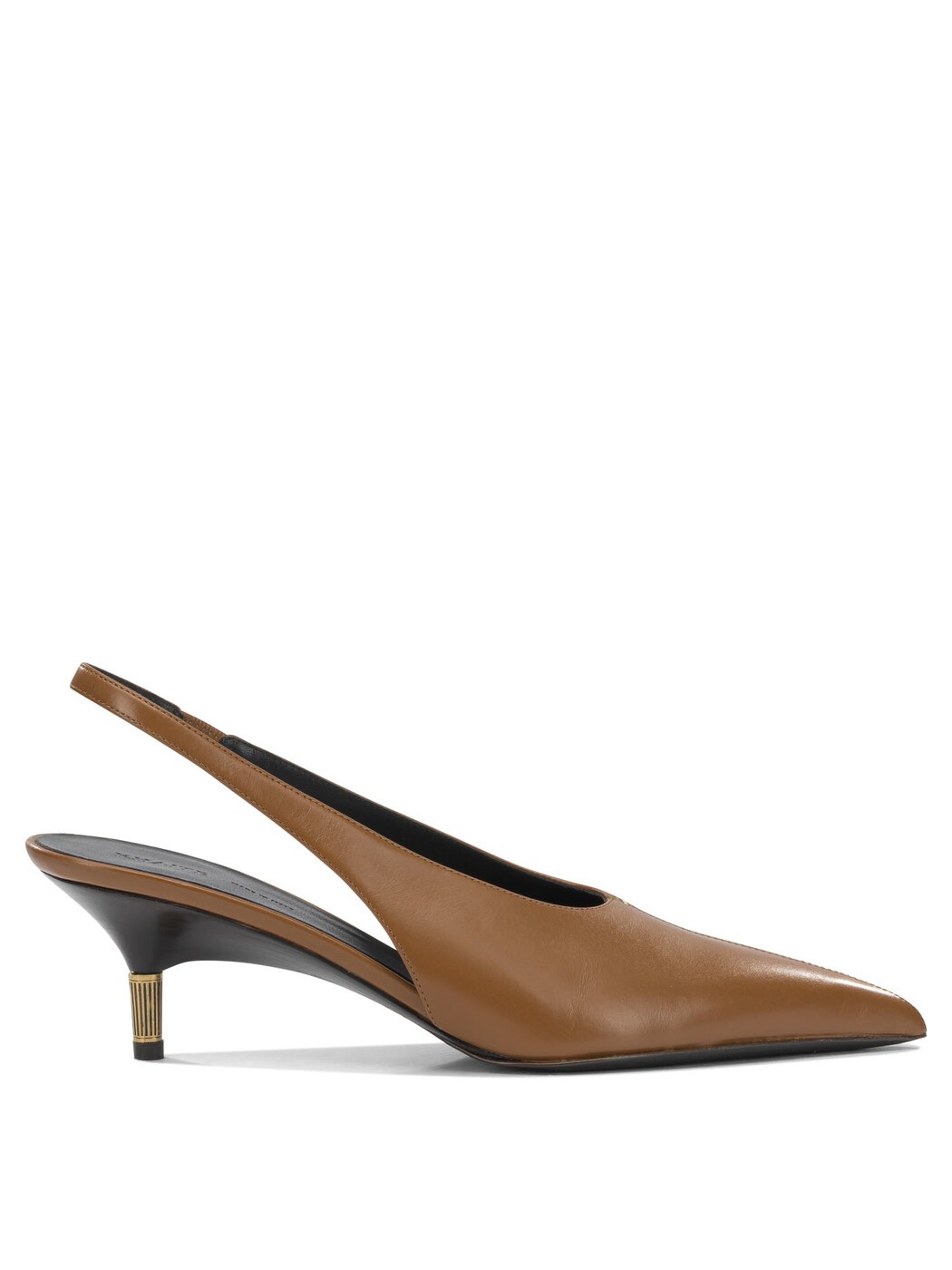 紙凧 KHAITE ハイヒール パンプス レディース 赤銅色 High heels \"Bella 55MM\"" Slingback F2049-1027889 Brown 関税 貨物輸送無料 2026AW vi"