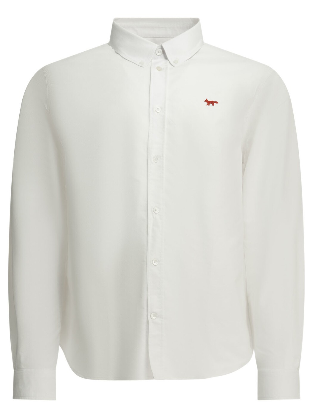 メゾン キツネ MAISON KITSUNE シャツ メンズ ホワイト Shirts \"Profile Fox\" casual shirt QM00426WC5062P100 White 関税 送料無料 2026SS vi