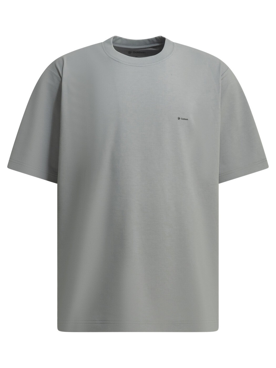 ゴールドウイン GOLDWIN プルオーバー メンズ 薄墨色 T-shirts Crew-neck T-shirt with logo GL66144ST Grey 関税 貨物輸送無料 2026SS vi