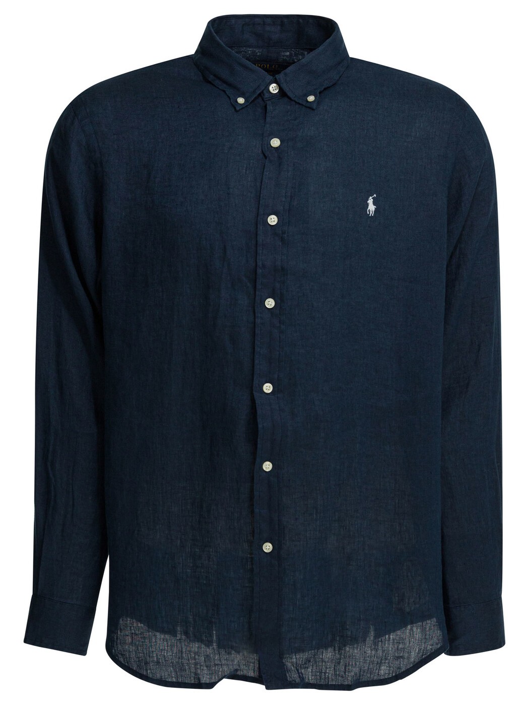 ポロ ラルフ 置き目レン POLO RALPH LAUREN プルオーバー メンズ 青味 Shirts Custom-fit casual shirt with logo 710966294504NEWPORT NAVY Blue 関税 貨物輸送無料 2026SS vi