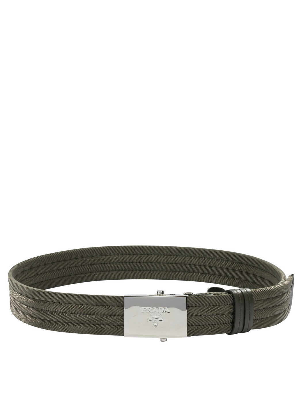 プラダ PRADA 胴締め メンズ 緑であること Belts Fabric belt 2CN00384MF0334 Green 関税 貨物輸送無料 2026SS vi