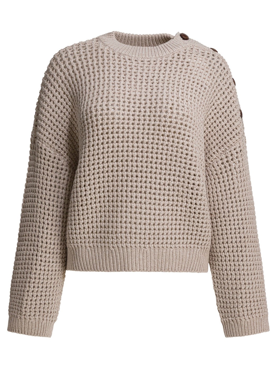 ブルネロクチネリ BRUNELLO CUCINELLI スウェーター 編み物お召しもの レディース ベージュ Knitwear Cotton blend crewneck sweater M89302610C9276 Beige 関税 貨物輸送無料 2026SS vi
