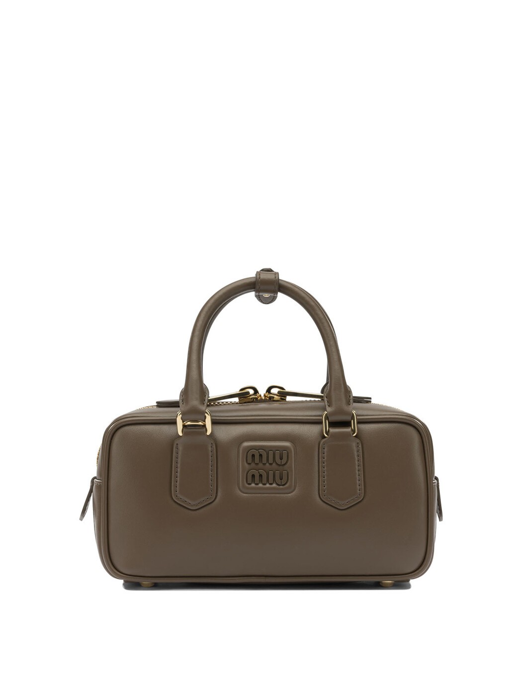 ミュウ ミュウ MIU MIU バッグ レディース ブラウン Business bags "Arcadie" small handbag 5BB142ACR3F0244 V OON Brown 関税 送料無料 2026SS vi|BRANDSHOP「il Tesoro」