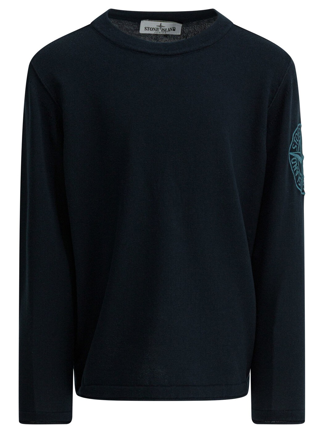 石ころ 島 STONE ISLAND JUNIOR クルーネックジャンパー 編み物御召しもの ボーイズ 青碧 Crew neck jumpers Knitwear 5100012S00B2V0020 Blue 関税 貨物輸送無料 2026SS vi