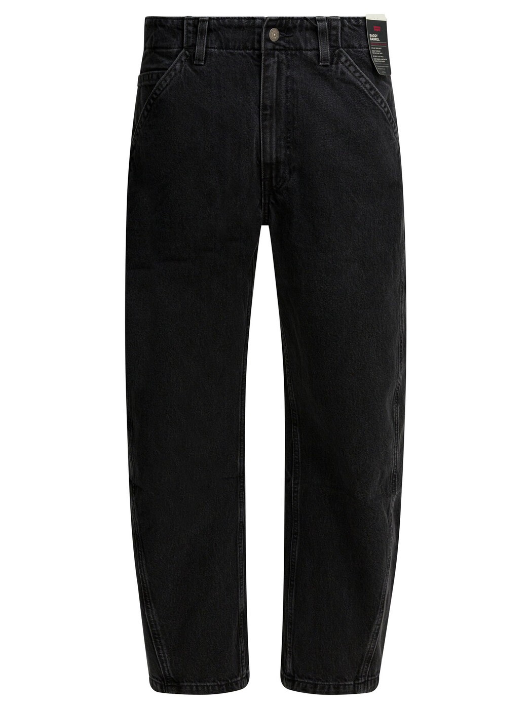 リーヴァイズジーンズ LEVIS ジーンズ メンズ 黒いこと Jeans \"Baggy Barrel\"" wide leg jeans 0057O0003 Black 関税 貨物輸送無料 2026SS vi"