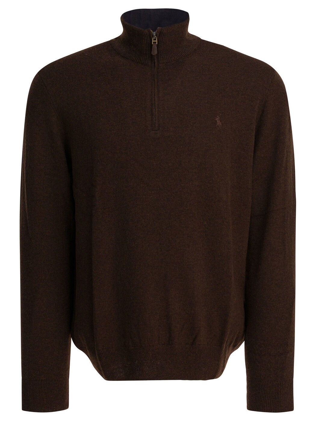 ポロ ラルフ ローレン POLO RALPH LAUREN セーター ニットウェア メンズ ブラウン Knitwear Wool sweater with zipper 710876756022CACAO BROWN HEATHER Brown 関税 送料無料 2025AW vi｜BRANDSHOP「il Tesoro」