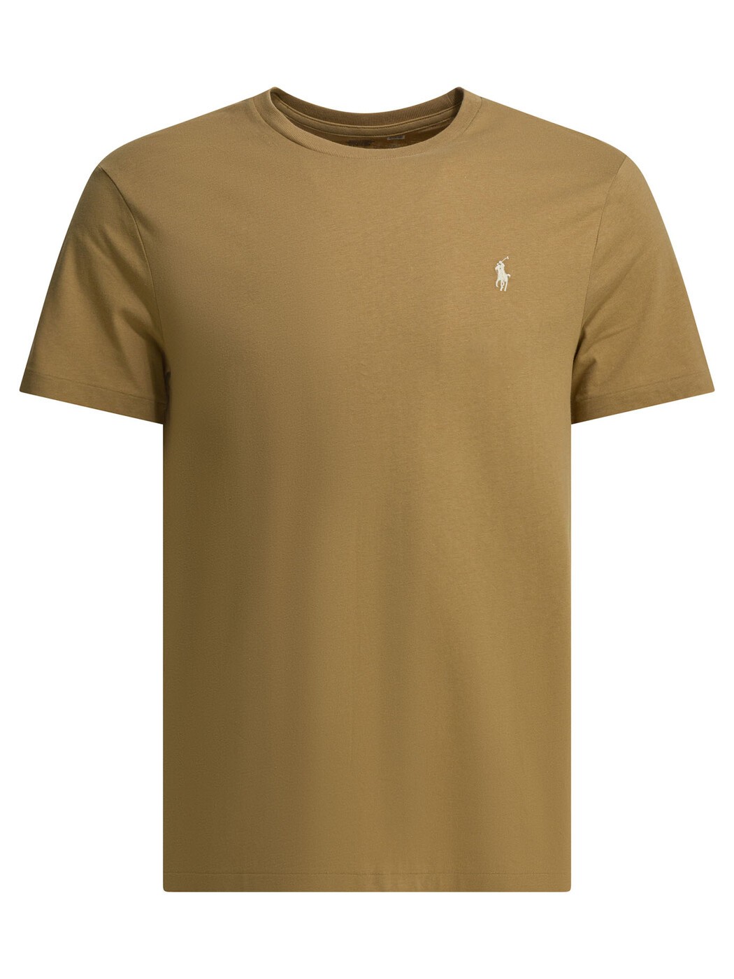 ポロ ラルフ ローレン POLO RALPH LAUREN Tシャツ メンズ ブラウン T-shirts Crew-neck T-shirt with logo 710671438329CAFE TAN Brown 関税 送料無料 2026SS vi｜BRANDSHOP「il Tesoro」