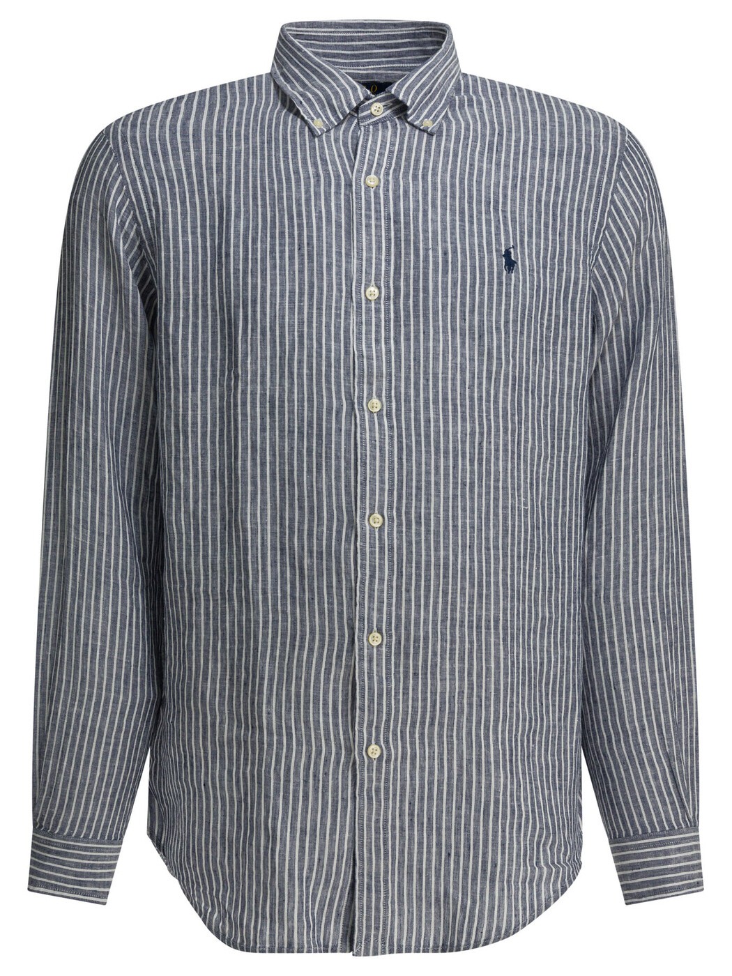 ポロ ラルフ 置き目レン POLO RALPH LAUREN プルオーバー メンズ 青味 Shirts Custom-fit casual shirt with logo 710B155940027188G NEW CLASSIC NAVY Blue 関税 貨物輸送無料 2026SS vi
