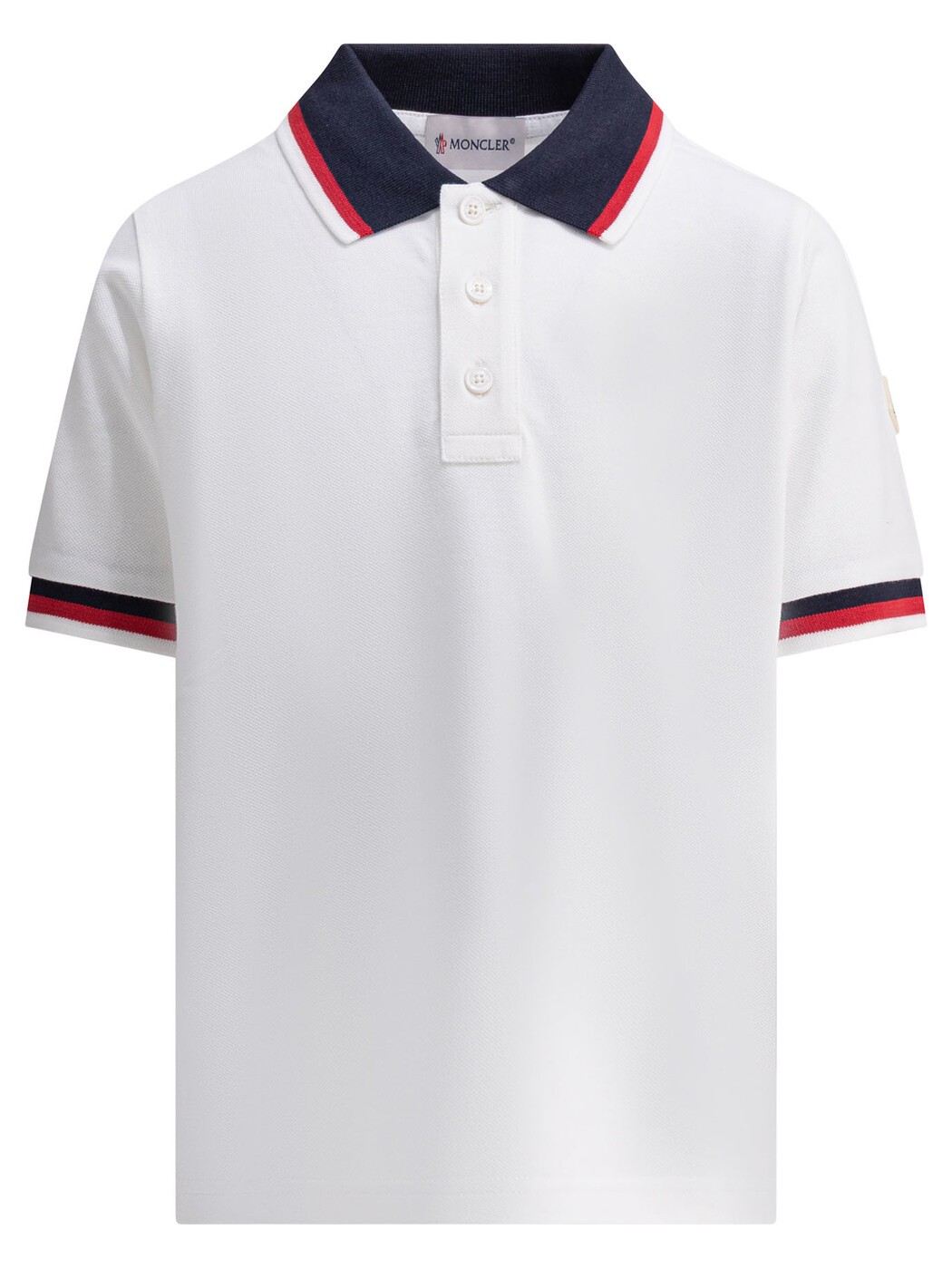 モンク軌跡 MONCLER スポーツシャツ トップス ボーイズ 白いこと Polo shirts Polo shirts 8A00003-K8496W034 White 関税 貨物輸送無料 2026SS vi