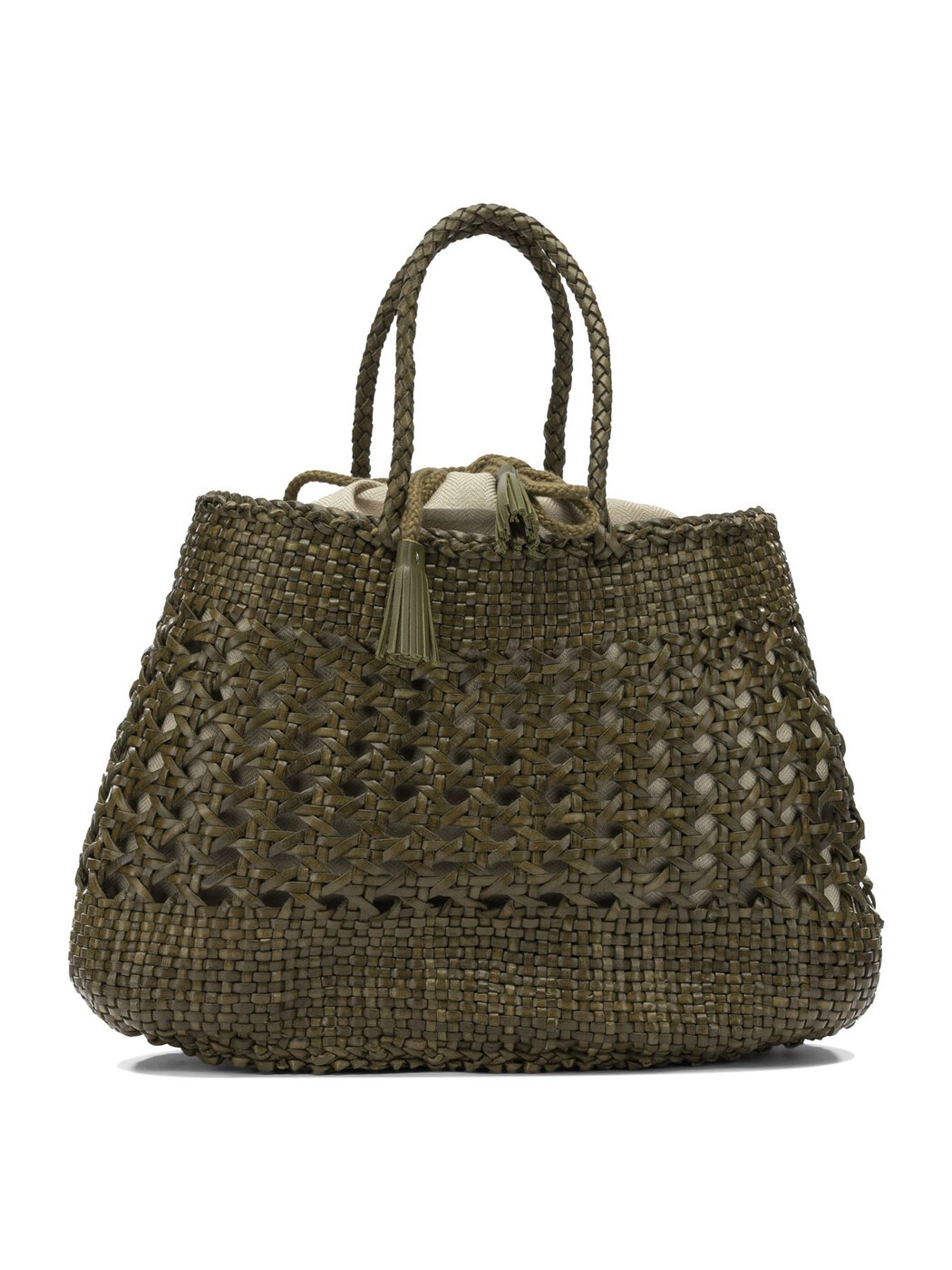 ドラゴンディフュージョン DRAGON DIFFUSION 御徒面子 レディース 緑であること Business bags \"Santa Cano\"" Medium handbag 8881KAKI Green 関税 貨物輸送無料 2026SS vi"