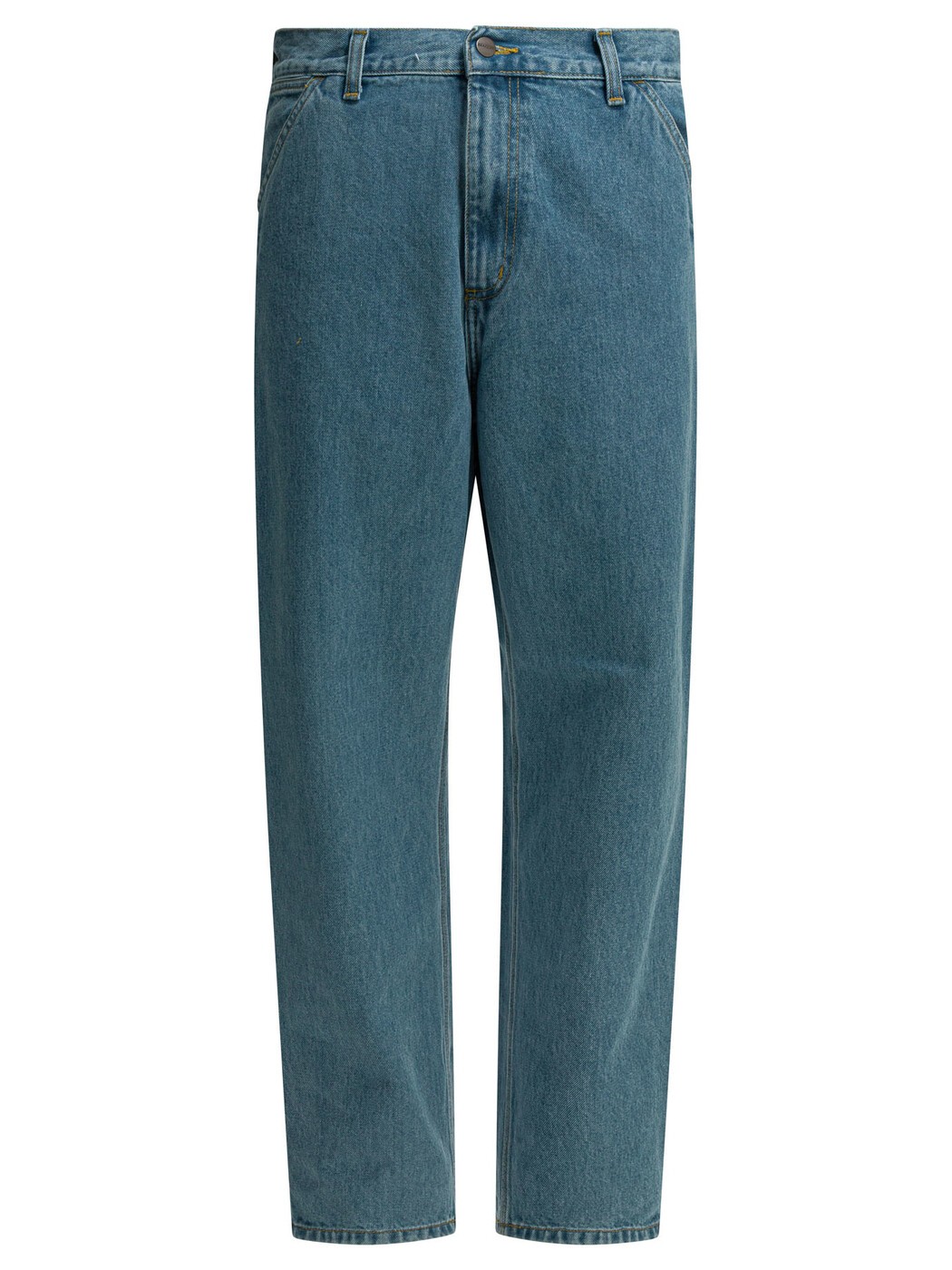 カーハート ダブリューアイピー CARHARTT WIP デニム メンズ ブルー Jeans "Single Knee" Wide Leg Jeans I03202401.12 Blue 関税 送料無料 2026SS vi｜BRANDSHOP「il Tesoro」