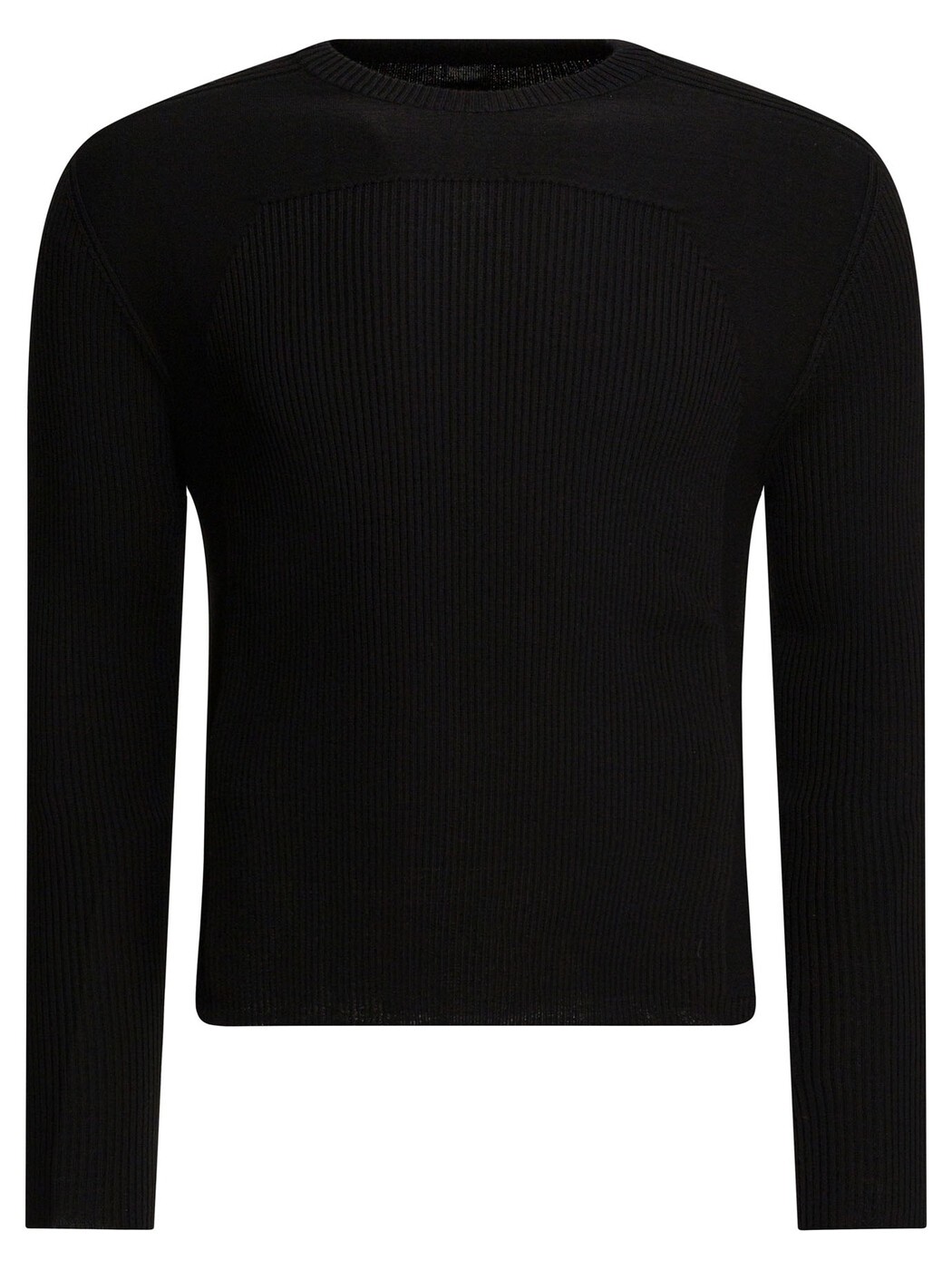 リック オウエンス RICK OWENS セーター ニットウェア メンズ ブラック Knitwear Virgin wool crewneck sweater RU01F2639RIBM09 Black 関税 送料無料 2026SS vi｜BRANDSHOP「il Tesoro」
