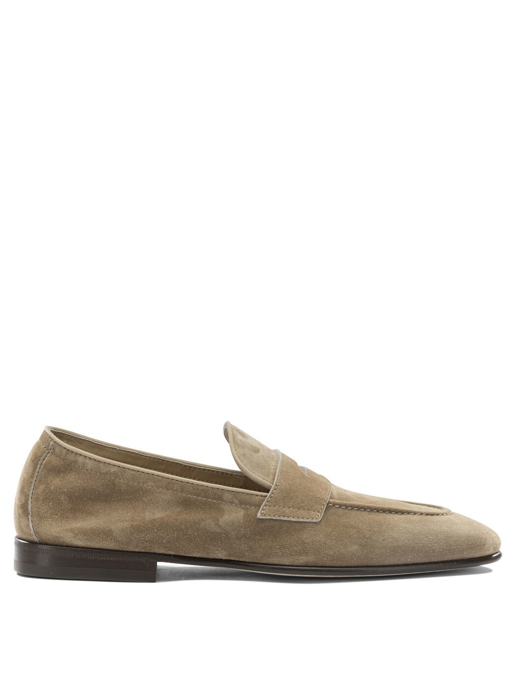 ブルネロ クチネリ BRUNELLO CUCINELLI 置き目毛革 メンズ ベージュ Loafers Suede loafers MZUCAHG730C2767 Beige 関税 貨物輸送無料 2026SS vi