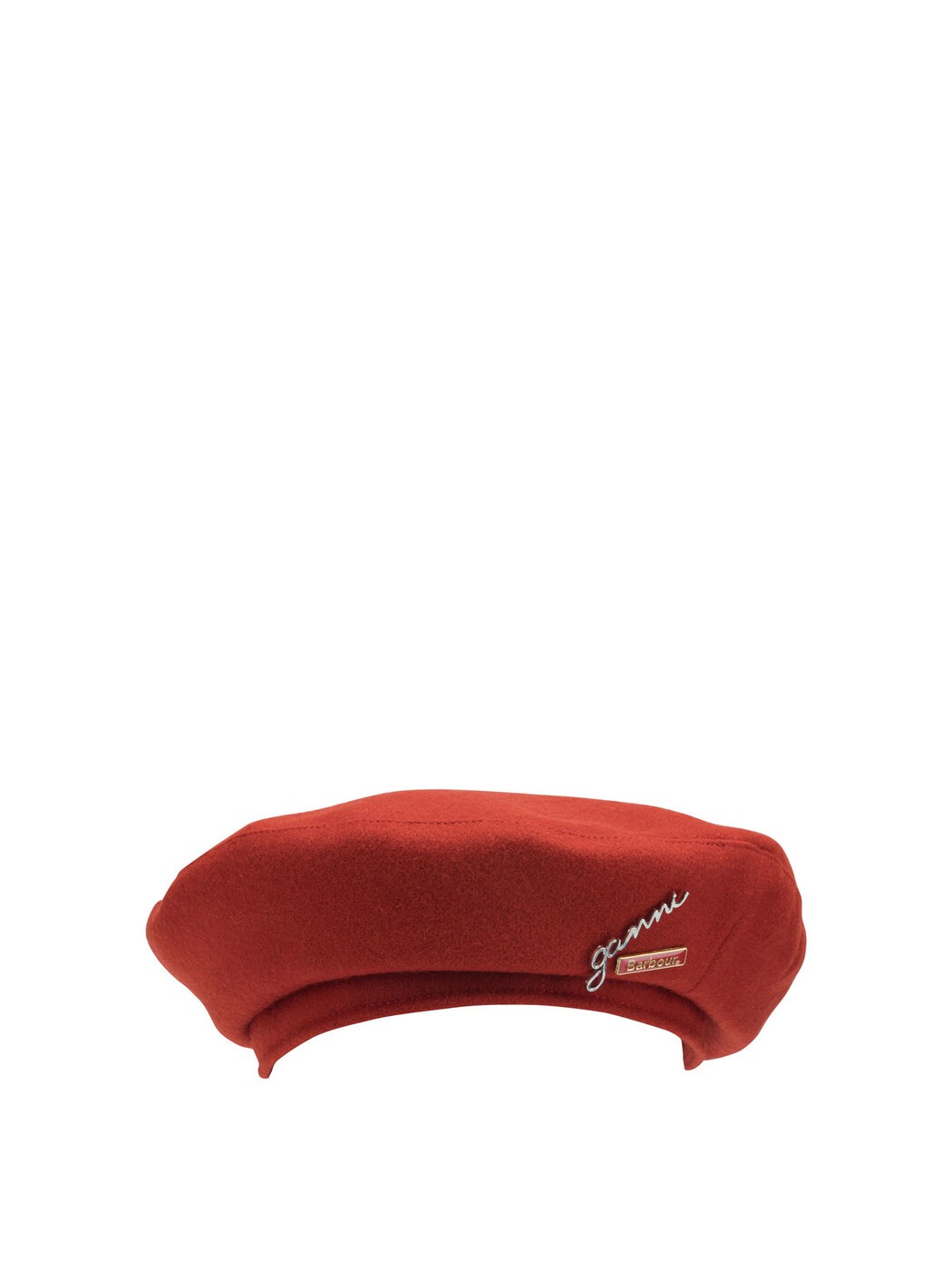 バブアー BARBOUR かぶり笠 かぶり笠 レディース 赤いこと Hats Barbour x Ganni wool beret LHA0613LHARE51 Red 関税 貨物輸送無料 2026SS vi