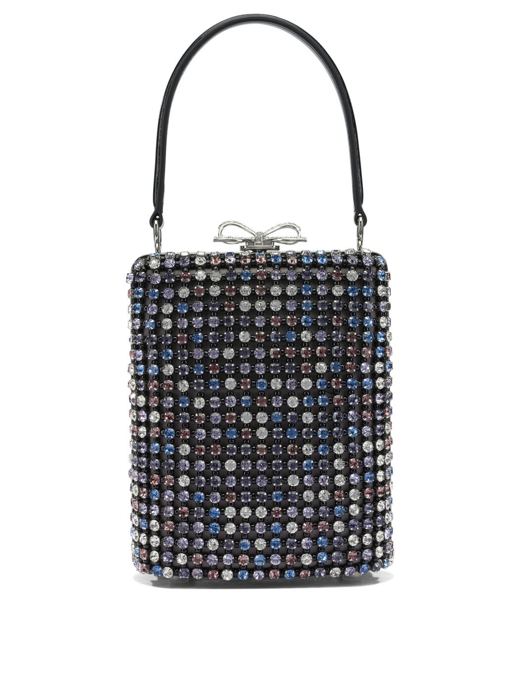 セルフ ポートレート SELF PORTRAIT バッグ レディース ブラック Business bags Mini multi crystal handbag RS26-315-MUMULTI COLOURED Black 関税 送料無料 2026SS vi