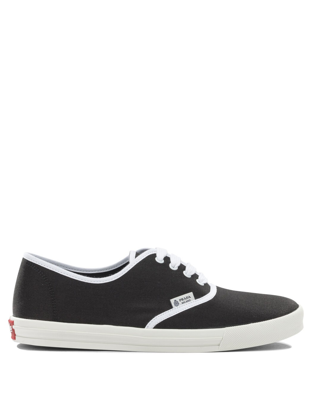 プラダ PRADA スニーカー メンズ ブラック Sneakers Cotton sneakers 2EE4673LKEF0632 F G000 Black 関税 送料無料 2026SS vi｜BRANDSHOP「il Tesoro」