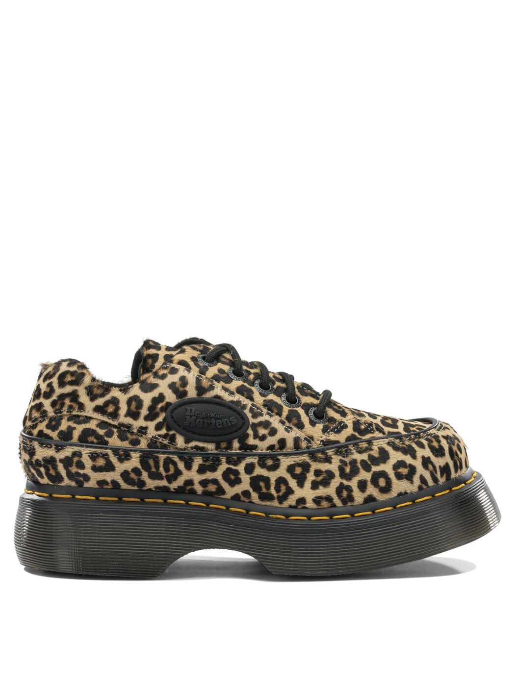 御医者さんマーチン DR. MARTENS レースアップシューズ お召しものシューズ レディース ベージュ Lace-up shoes \"Buzz\"" lace-ups Pony skin 41011200LIGHT TAN MINI LEOPARD SPOT HA Beige 関税 貨物輸送無料 2026SS vi"