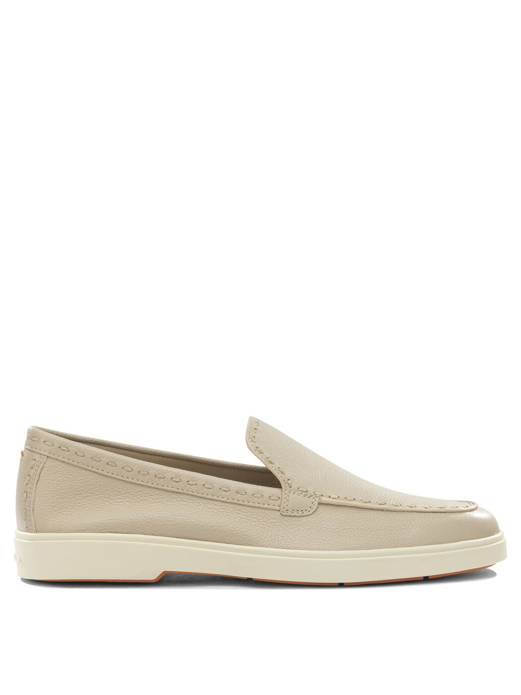 サントーニ SANTONI 置き目毛皮 レディース サクラ色 Loafers \
