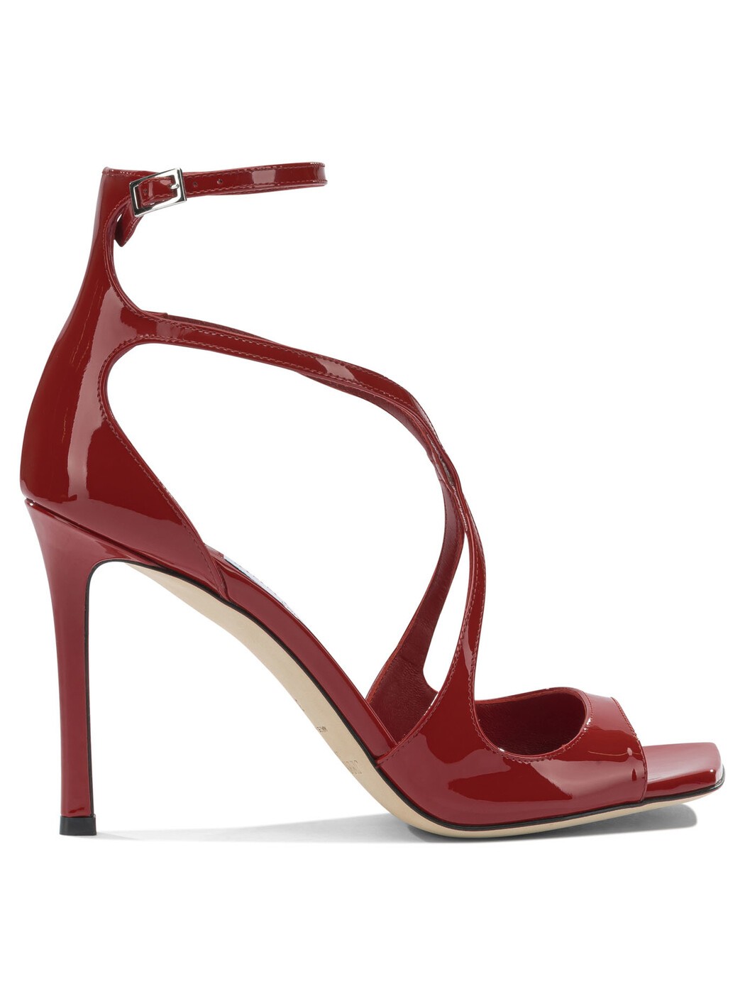 ジミーチュウ JIMMY CHOO サンダル レディース レッド Sandals "Azia 95mm" heeled sandals AZIA 95PATRUBY RED Red 関税 送料無料 2026SS vi｜BRANDSHOP「il Tesoro」