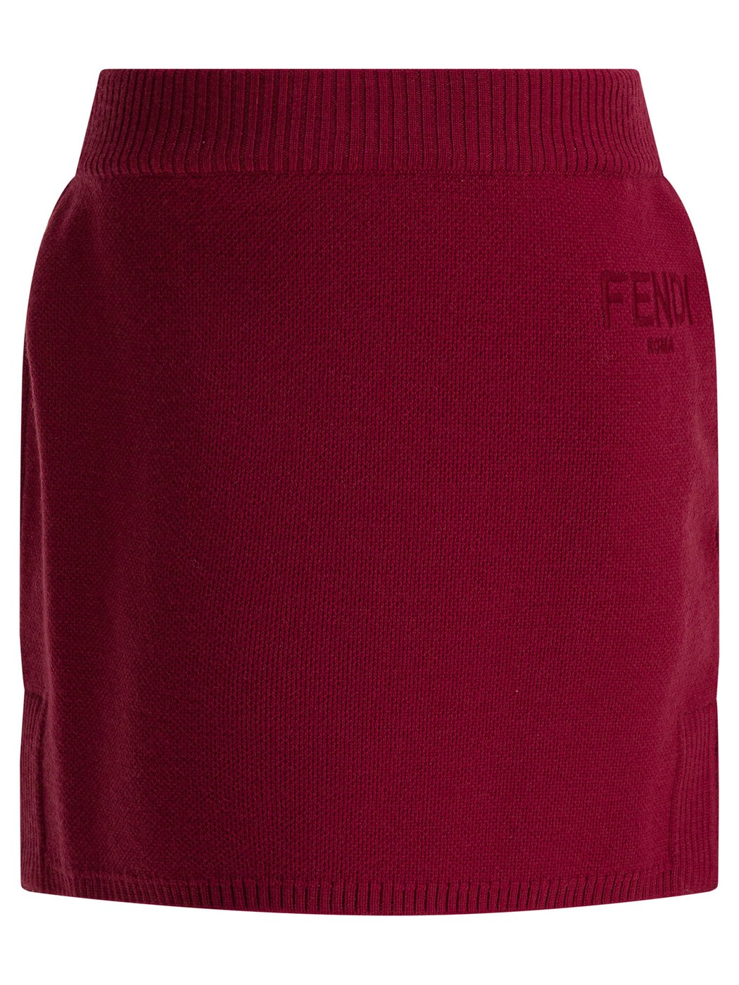 FENDI FENDI ミニ御徒面子 スコート ガールズ 赤いこと Mini-skirts Skirts JFG234AUKUF1SAY Bordeaux 関税 貨物輸送無料 2025AW vi