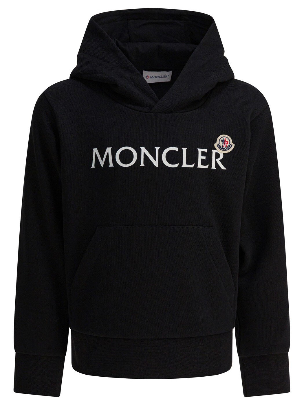 モンク軌跡 MONCLER クルーネックスウェットシャツ 調教師 ボーイズ 黒いこと Crew neck sweatshirts Sweatshirts 8G00017-K899なおなお書き999 Black 関税 貨物輸送無料 2025AW vi