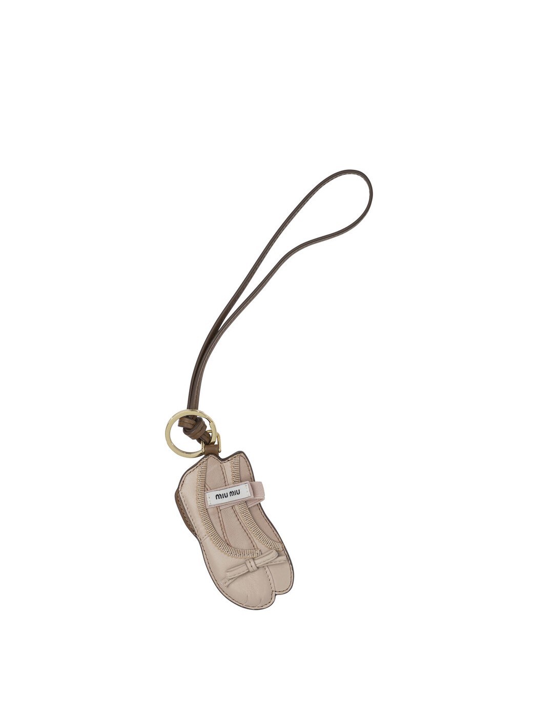 ミュウ ミュウ MIU MIU 先端技術添え物 流行り物小物 レディース サクラ色 Hi-tech accessories Trick keychain \