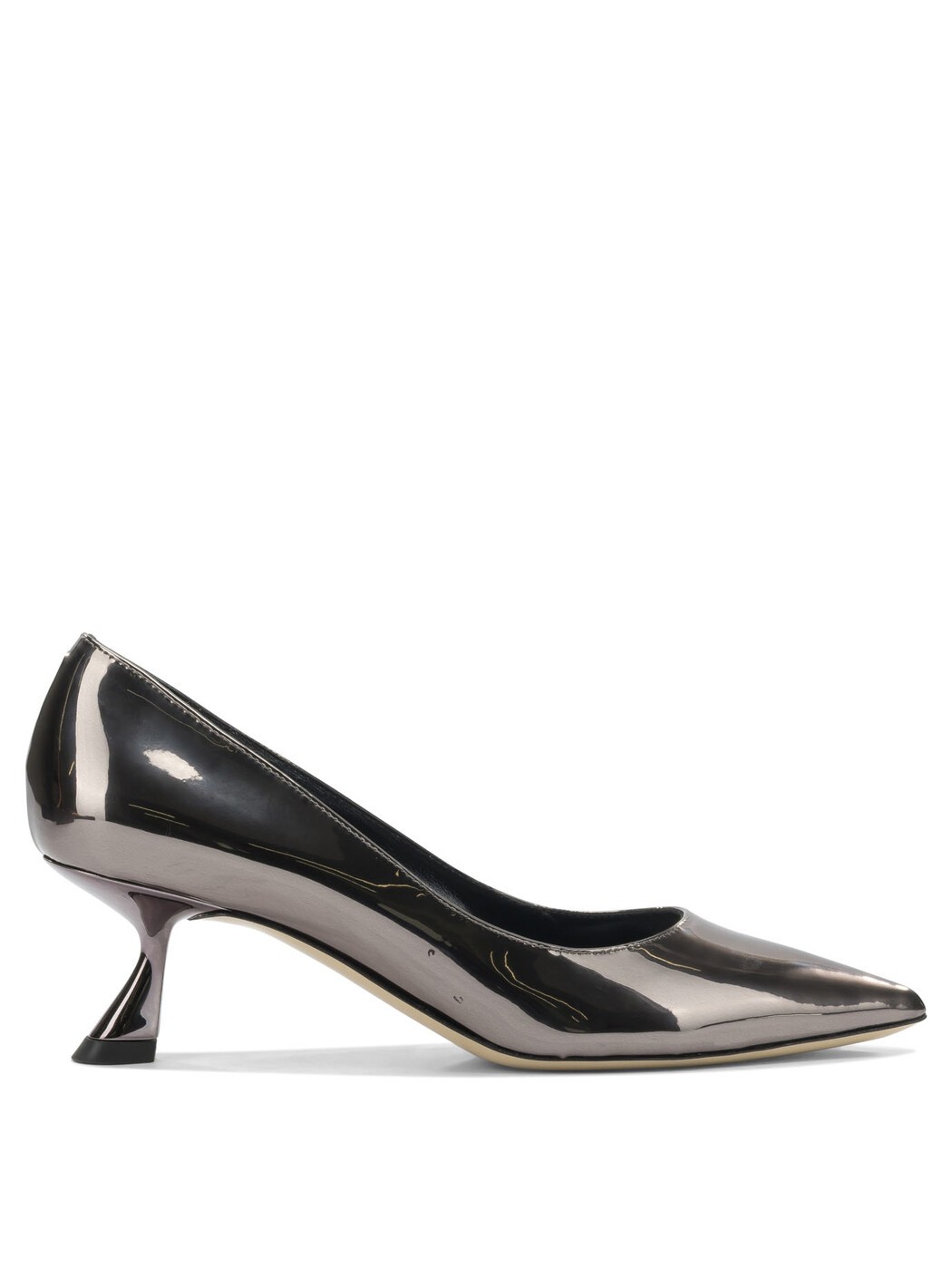 NINALILOU ハイヒール パンプス レディース 薄墨色 High heels Heeled shoes 342569R5SPECCHIO+ANTRACITE Grey 関税 貨物輸送無料 2025AW vi