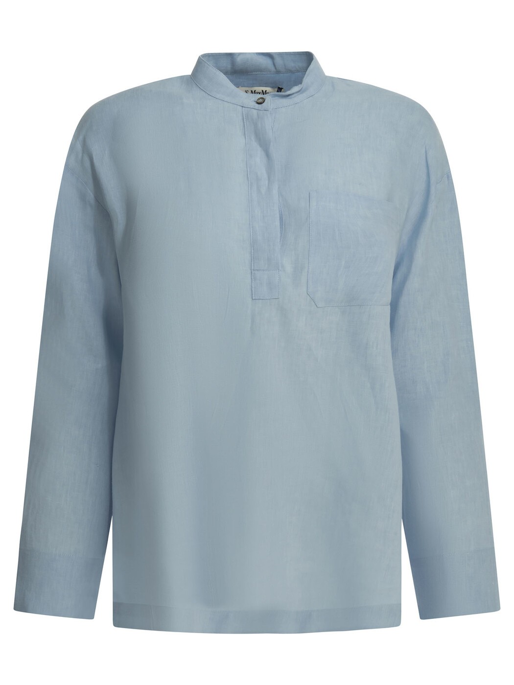 マックスマーラ MAX MARA S シャツ レディース ブルー Shirts Casual linen shirt 2619111013600SMMCANTICO011 Light blue 関税 送料無料 2026SS vi｜BRANDSHOP「il Tesoro」 29,082円